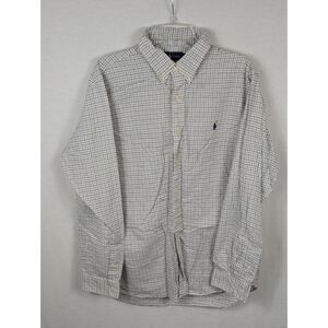 Ralph Lauren Plaid Button Down Shirt Men's Size XL